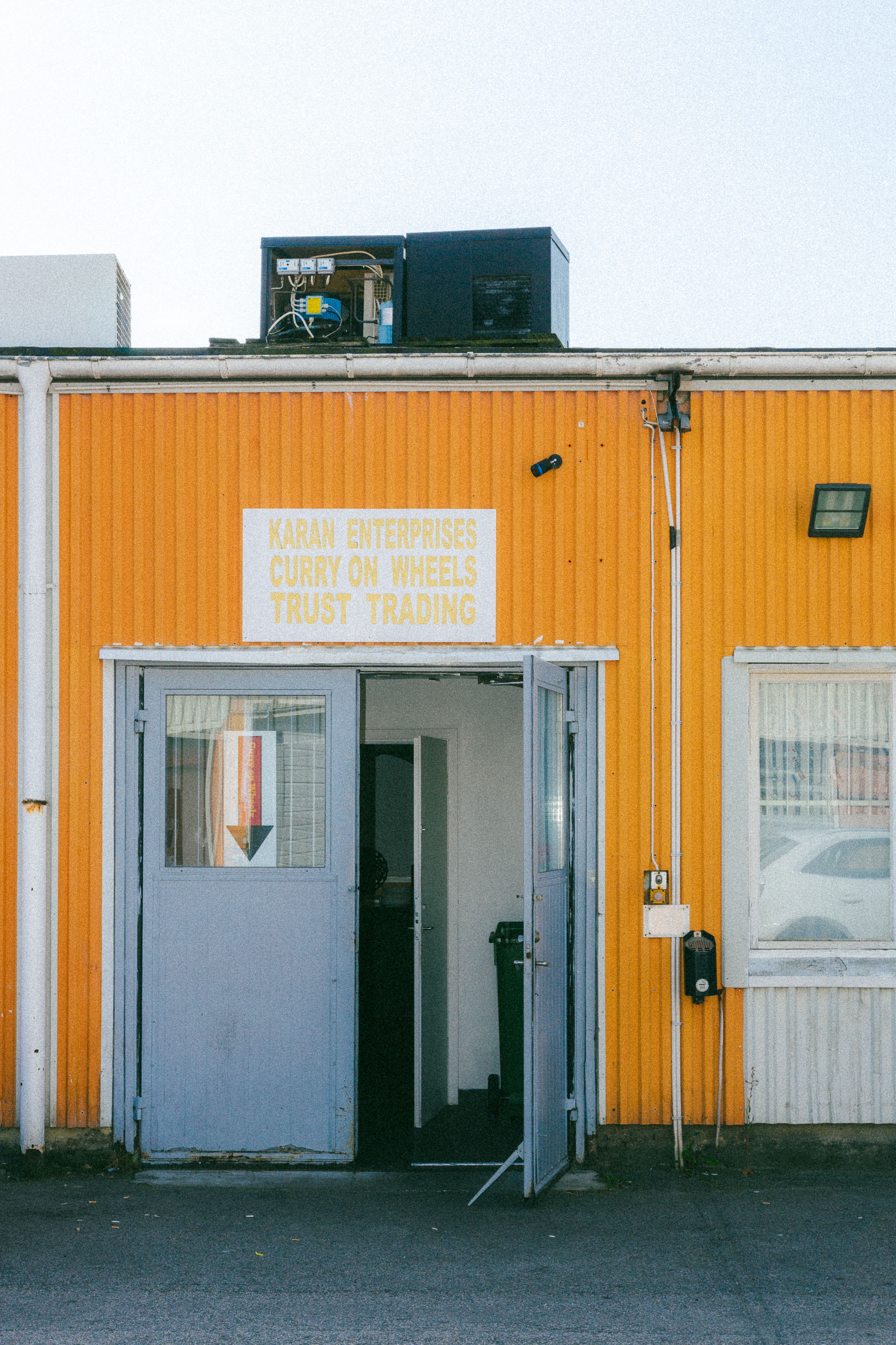 Facade of Curry on Wheels in Malmö