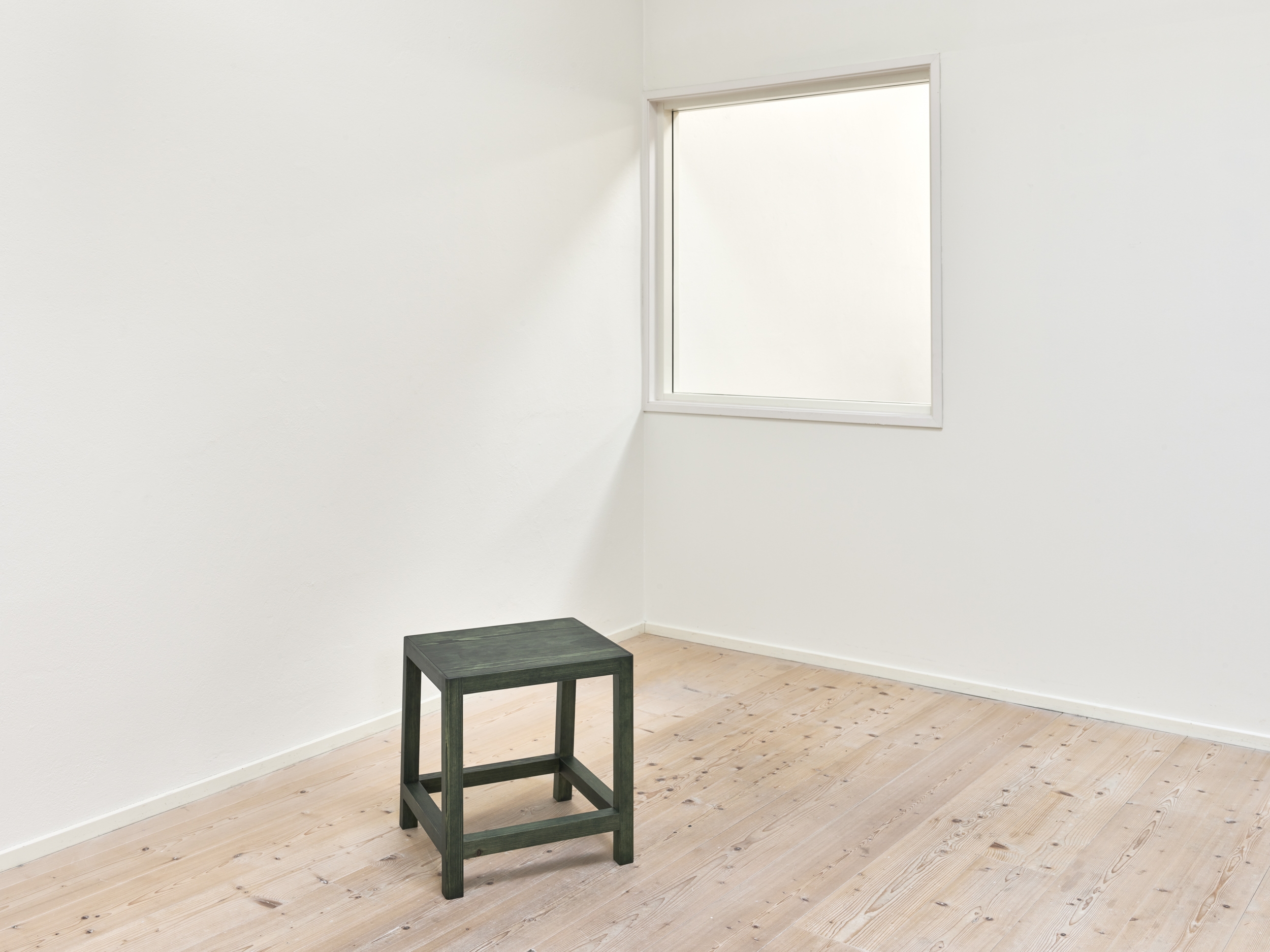 Workshop Stool in Forest Green